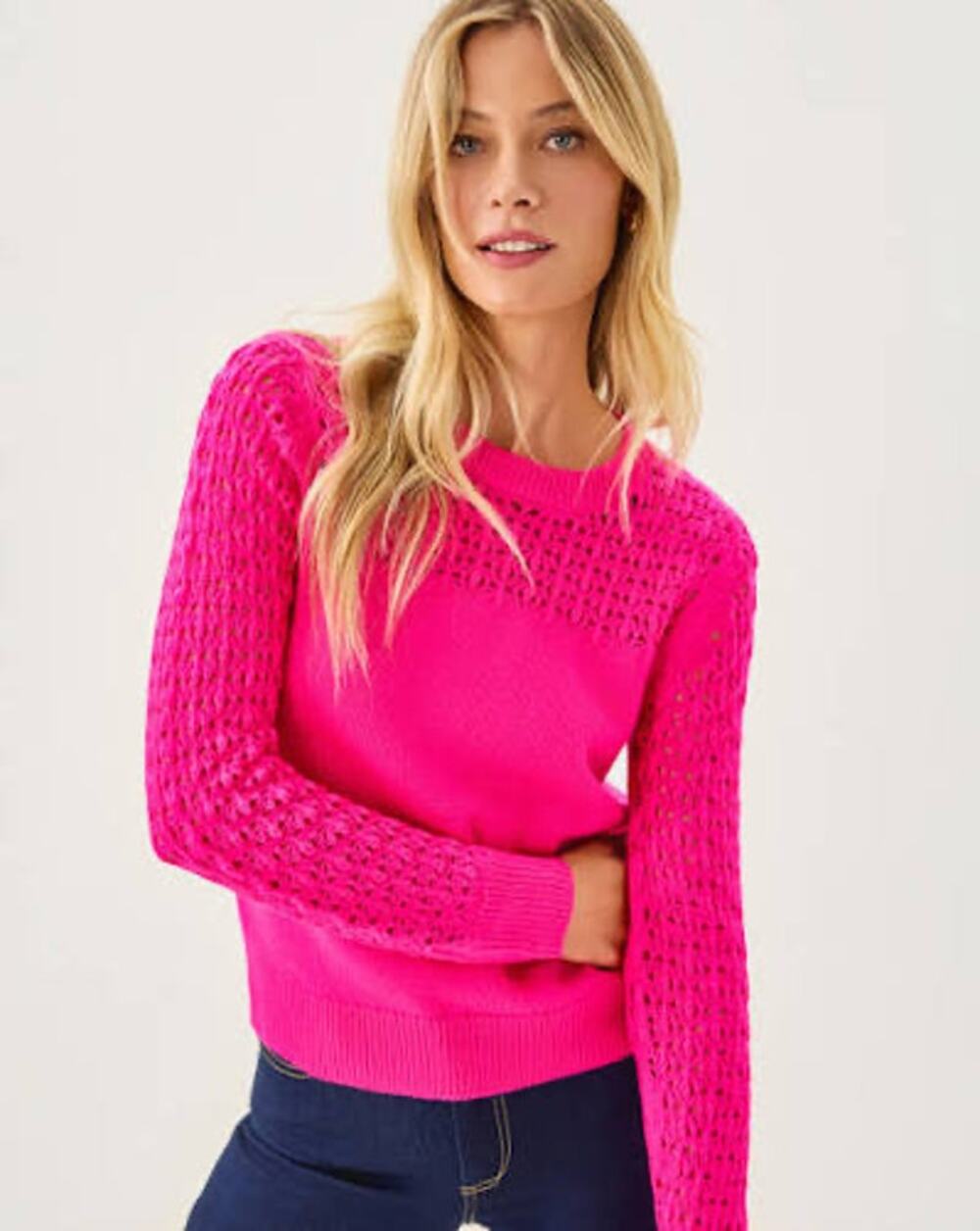 NWT Lilly Pulitzer Daisa Sweater Small $138.00 Parigi Pink